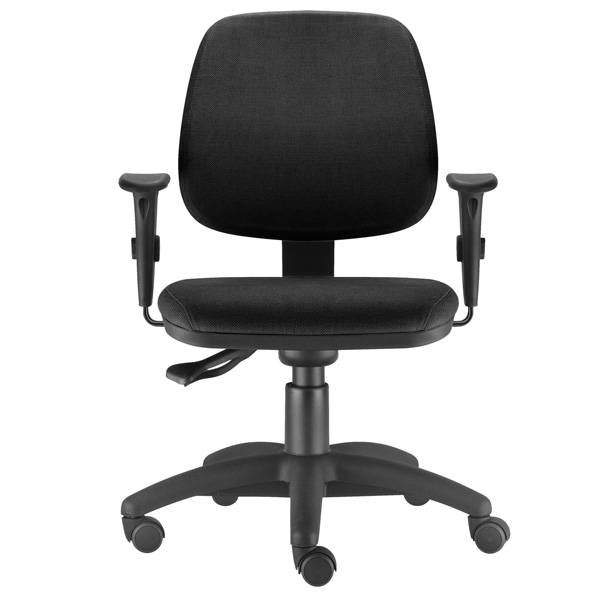 Cadeira Diretor Ergon Mica Base Girat Ria Preta Job Chair Designchair