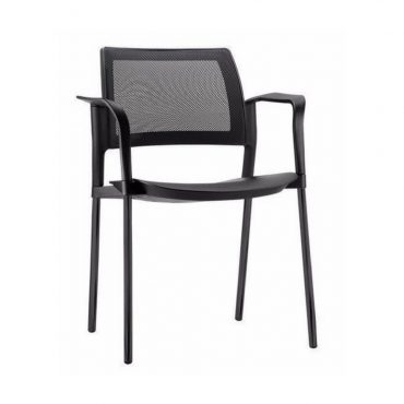 Cadeira Executiva Fixa Encosto em Tela Mesh Kyos Chair